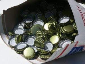 576 Lined Bottle Caps Bottling Beer Home Brew Brewing New Gold FREE SHIPPING!