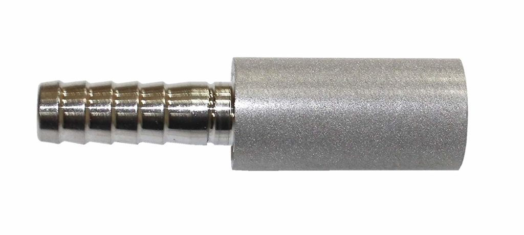 Carbonating Stone with 1/4" Barb, 0.5 micron