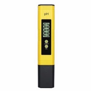 PH Meter ORYCOOL 0.01 Resolution Digital PH Tester Pen 0.00-14.00 PH Range with Automatic Calibration Function for Drinking Water Swimming Pools Spas Aquarium Hydroponics