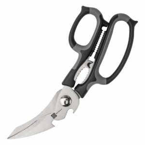 Kitchen Shears Heavy Duty Multi-Purpose Kitchen Scissors Ultra Sharp for Cutting Meat, Poultry, Cartilage, Fish, Herbs, Vegetable, BBQ, Fruit, Seafood