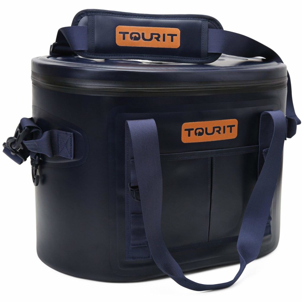 TOURIT 30 Cans Leak-Proof Soft Pack Cooler Waterproof Insulated Soft Sided Cooler Bag for Hiking, Camping, Sports, Picnics, Sea Fishing, Road Beach Trip