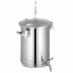 VEVOR Stainless Steel Fermenter Brewmaster Brewing Equipment for Home Beer Brewer, 7.5 Gallon