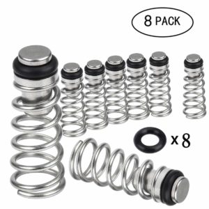 8 Universal Poppets AND Spare O-Rings + Tip & Keg Parts Roundup 