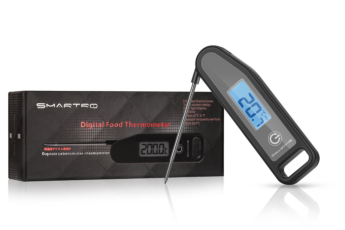 Digital Instant Read Meat Thermometer - Best Kitchen Food Cooking Thermometer for Candy BBQ Grill Smoker Baking