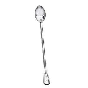 Browne (4784P) 21" Extra-Long Handled Perforated Serving Spoon (Pack of 2)