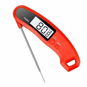 Youdgee Meat Thermometer, Digital Instant Read Cooking Food Thermometer for Grill, BBQ, Kitchen, Candy, Milk, Tea
