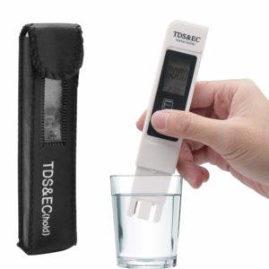FrideMok TDS Meter Digital Water Tester,Professional 3 in 1 TDS/EC/Temp Meter,0-9999ppm, Ideal Water Quality Tester for Drinking Water, Aquariums and More
