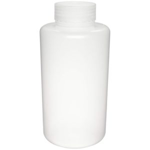 Azlon 301625-0016 500mL / 16oz, Plastic (PP) Wide Mouth Lab Sample Bottle (Pack Of 12)