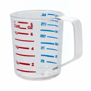 Rubbermaid Commercial Products FG321000CLR 1 Cup Bouncer Measuring Cup