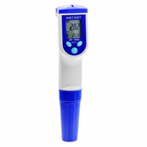 AMTAST Portable Dissolved Oxygen and Temperature Meter DO Sensor Dissolved Oxygen Levels Tester, DO Range: 0~20.00 mg/L, 0~20.00 ppm