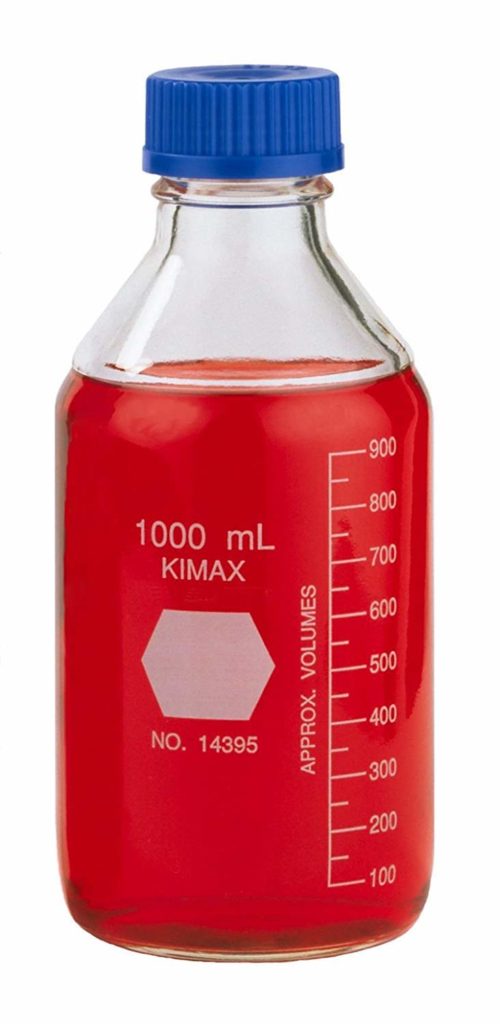 Kimble Media Bottles (250 mL - 1 L)