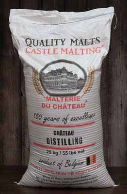 55 lbs. Castle Distilling Malt 