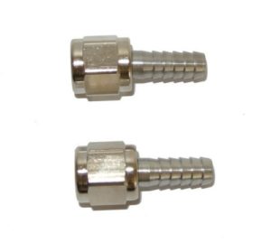 Barbed Swivel Nuts for Ball Lock Disconnects 1/4 MFL Fitting - SET 2 by Beverage Elements