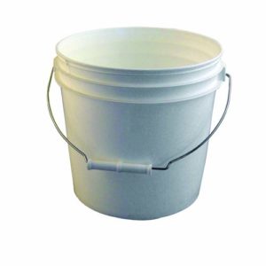 Bon 84-715 2-Gallon Reinforced White Plastic Bucket
