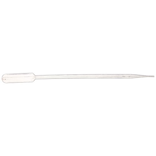 Globe Scientific 139050 LDPE Extra Long Transfer Pipet, Non-Sterile, 300mm Length, 23.0mL Capacity (Box of 100)