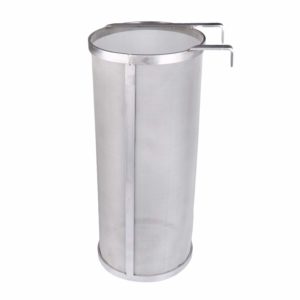 Freehawk Dry Hopper Brewing Filter 300 Micron Mesh Stainless Steel Filter Tea Kettle Brew Filter Beer Strainer for Homebrew of Beer Wine Coffee (6 x 13.8 inch)