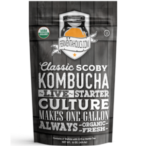 Fermentaholics - Classic Kombucha SCOBY Starter Culture KOM110