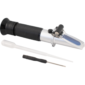 Dual Scale Refractometer w/ ATC & LED Light MT708