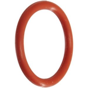013 Silicone O-Ring, 70A Durometer, Red, 7/16" ID, 9/16" OD, 1/16" Width (Pack of 100)