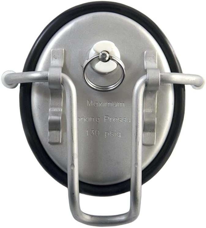 Keg Lid with Built-In Pressure Relief – Pin Lock or Ball Lock