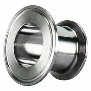 Homend Sanitary Concentric Reducer Tri Clamp Clover Stainless Steel 304 Sanitary Fitting End Cap Reducer (Tri Clamp Size: 2 inch x 1.5 inch)