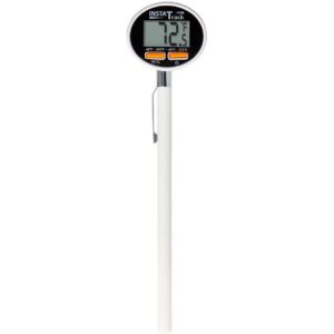 InstaTrack TR001 Pivoting Display Kitchen and Meat Thermometer, One, White