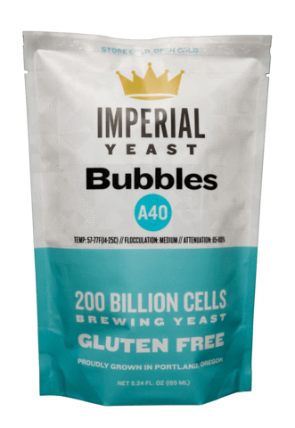 IMPERIAL YEAST A40 BUBBLES GLUTEN FREE YEAST PACKET