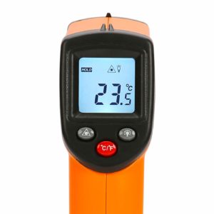 HDE Non-Contact Infrared Thermometer Digital Laser Surface Temperature Gun with Backlit LCD Display - Range -58°F - 716°F (-50°C - 380°C)