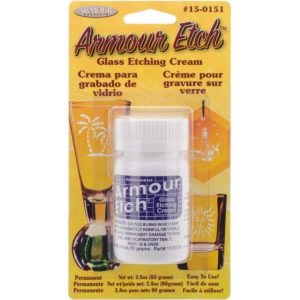 Armour Glass Etching Cream Carded,2.8-Ounce