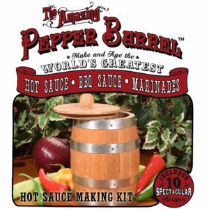 The Amazing Pepper Barrel Hot Sauce Making Kit