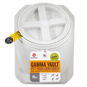 Gamma2 Vault Stackable 40 lb. Airtight Pet Food Container