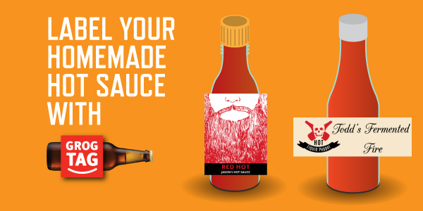 custom homemade hot sauce labels