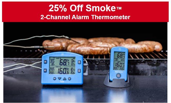 ThermoWorks Smoke Wireless Dual Probe Thermometer - Learn to