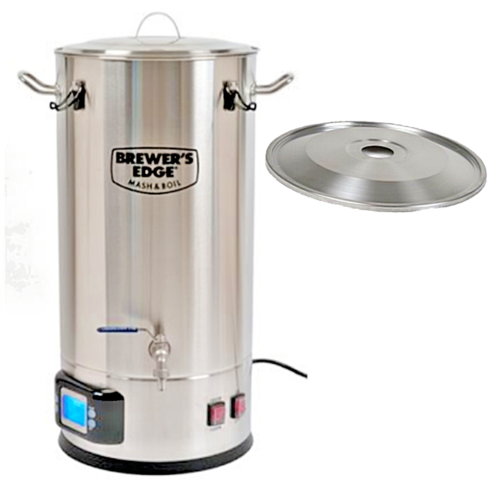 Brewers Edge Mash and Boil FREE Distilling Fermenting Lid Electric Programmable
