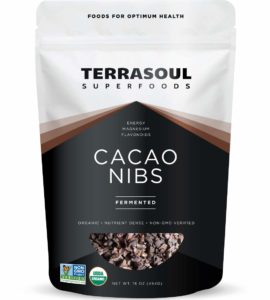 Terrasoul Superfoods Raw Organic Cacao Nibs, 1 Lb - Raw | Keto | Vegan