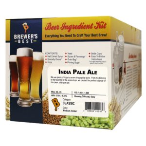 Brewer's Best - Home Brew Beer Ingredient Kit (5 Gallon), (India Pale Ale)
