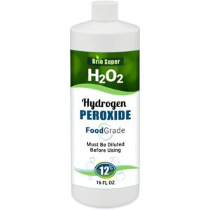12% H2O2 Hydrogen Peroxide Food Grade Rapid Daily Shipping - Hydrogen Peroxide 12 Percent in Distilled Water with No Added Stabilizers