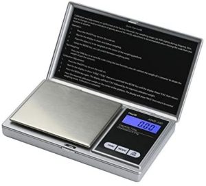 AWS Series Digital Pocket Weight Scale 100g x 0.01g, (Silver), AWS-100-SIL
