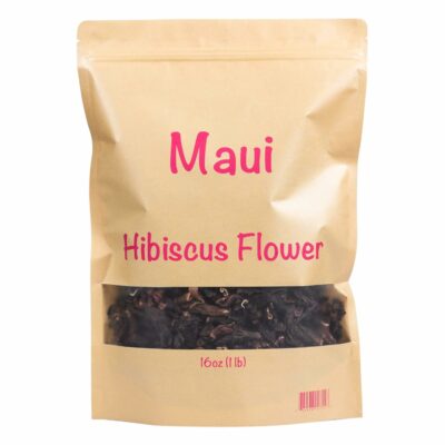 Maui Hibiscus flowers. 1 Pound (15to 16 oz) raw hibiscus flower