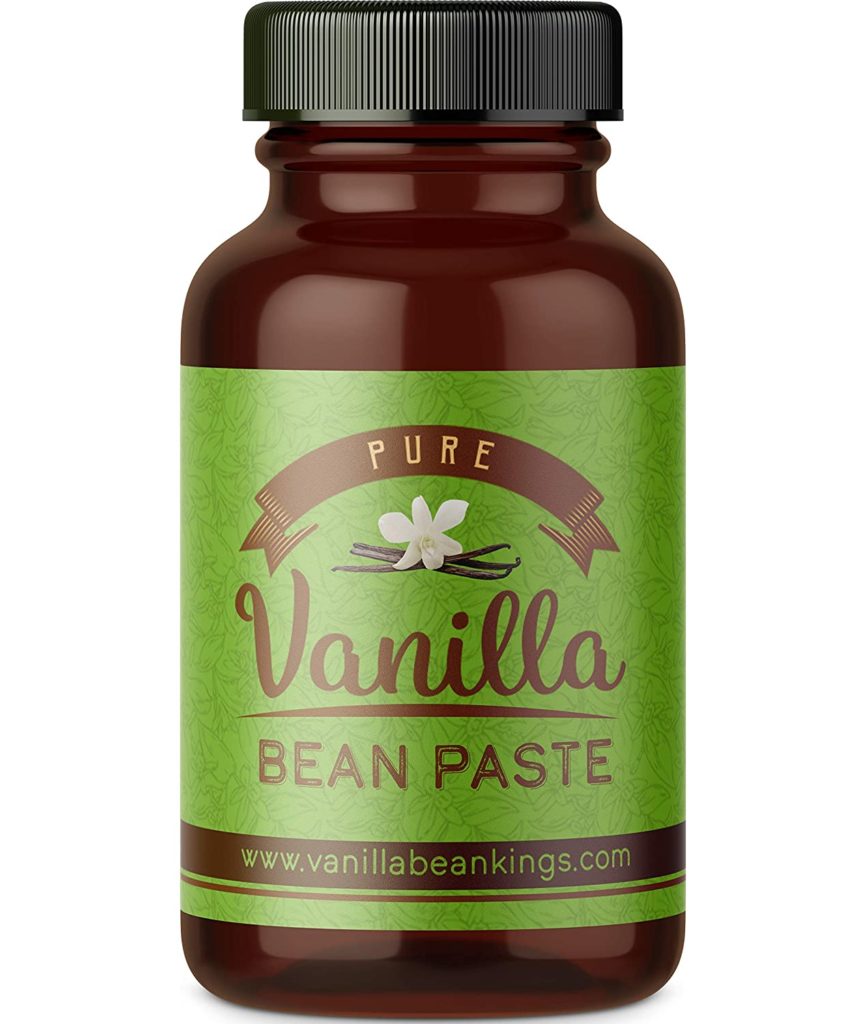 Pure Vanilla Bean Paste for Baking and Cooking - Gourmet Madagascar Bourbon Blend made with Real Vanilla Seeds - 4 Ounces