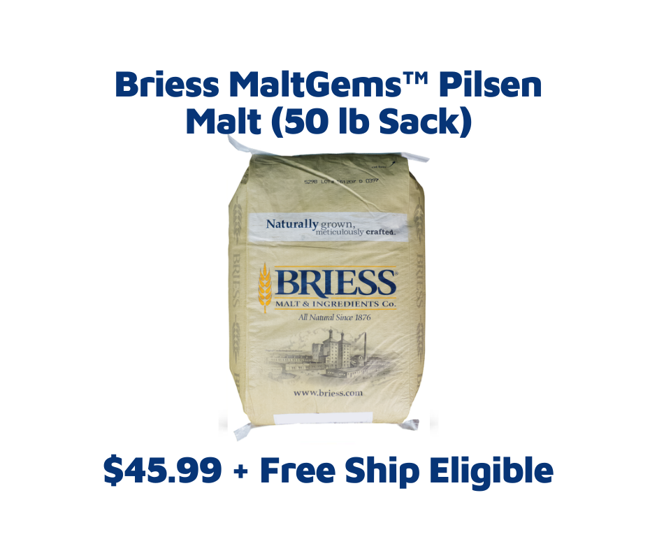 Briess MaltGems™ Pilsen Malt (50 lb Sack) GS307