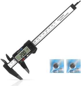 Digital Caliper, Sangabery 0-6 inches Vernier Caliper with Large LCD Screen, Auto - off Feature, Inch and Millimeter Conversion Measuring Tool, Perfect for Household/DIY Measurment, etc