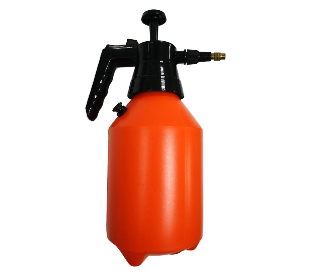 Polyte One Hand Pressure Sprayer for Lawn, Garden, Pest Control, 50 oz / 1.5 Liter, 1 Pack