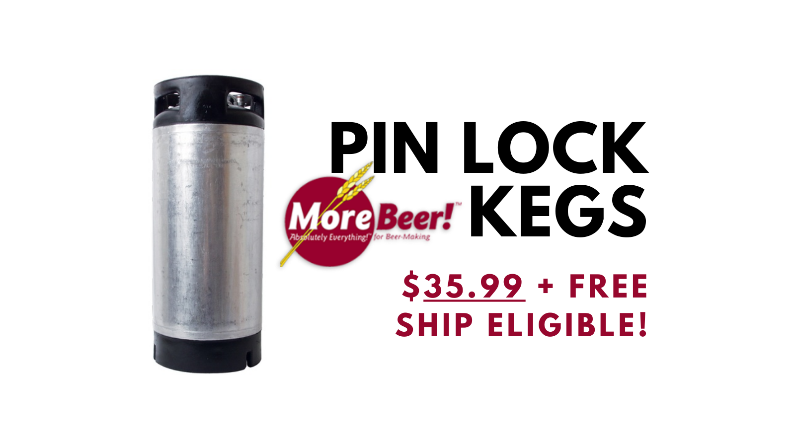 morebeer pin lock keg432
