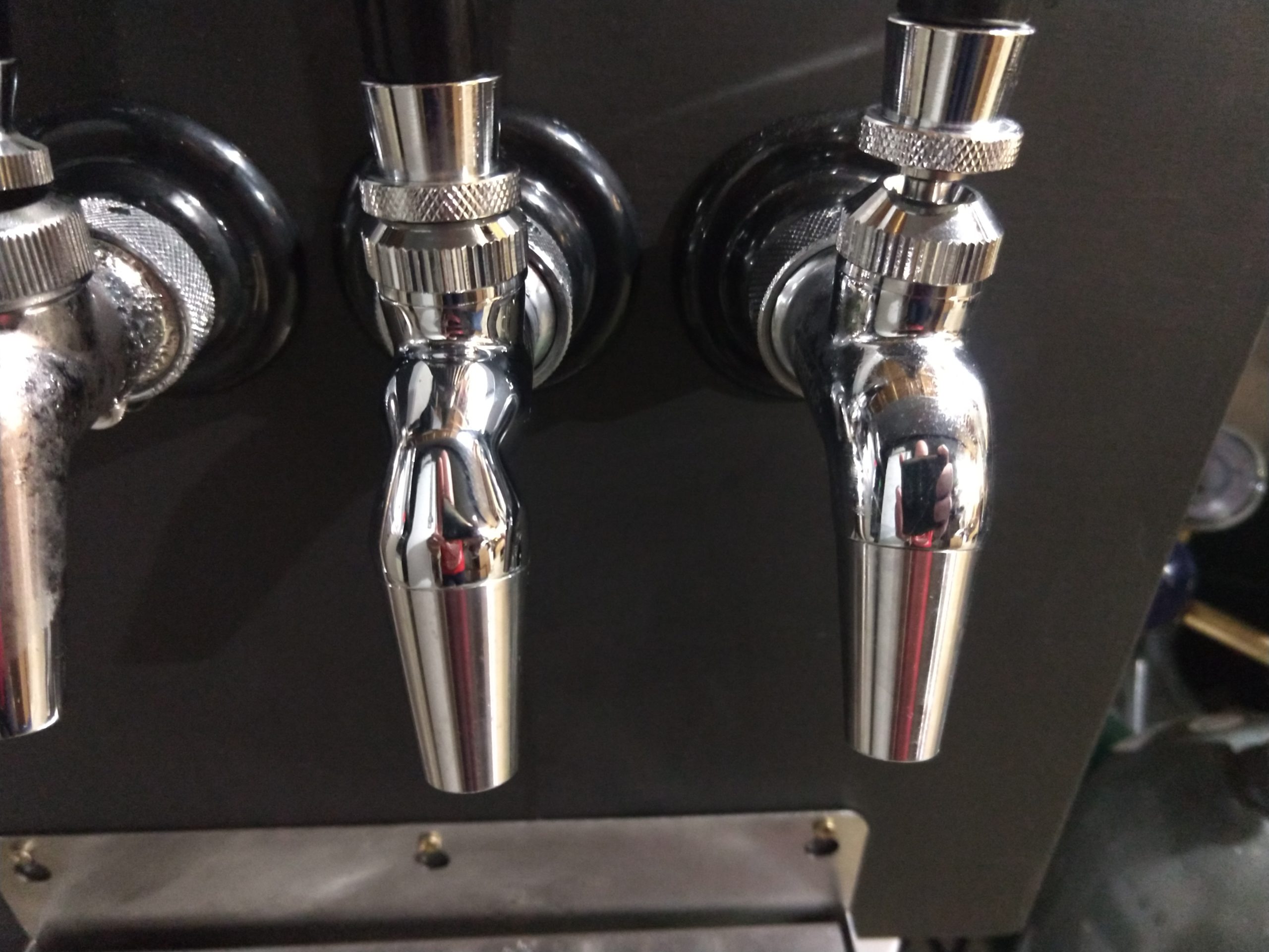 Keg Tap Kegerator Spout w/ Interchangeab NUKATAP Stainless Steel Beer Faucet 