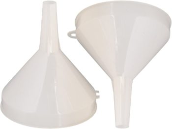 Winco - PF-8 Plastic Funnel, (4-Inch Diameter) (2-Pack)