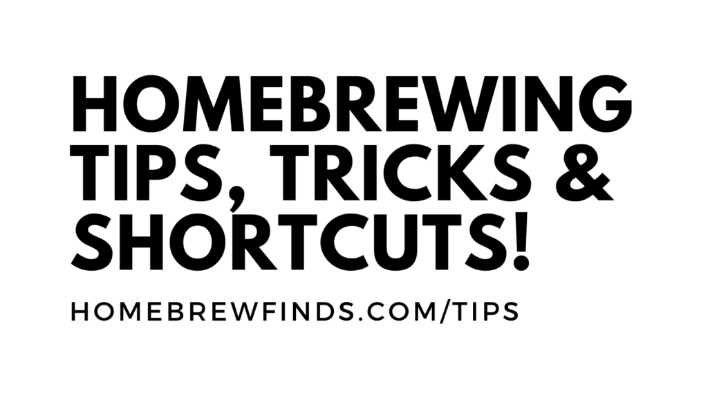 homebrewing tips
