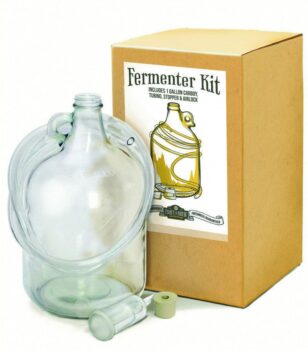 Craft a Brew 1 Gallon Fermentation Kit for Beer, Wine, Cider, and More – Easy Homebrew Experience