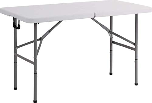 New Home Era Folding Utility Table, 4ft Fold-in-Half Table