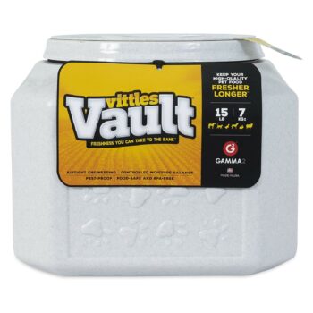 Gamma2 Vittles Vault Outback 15 lb Airtight Pet Food Storage Container